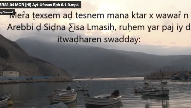 Ayt-Ufasus Eph 6.1-9 Tarifit [rif]