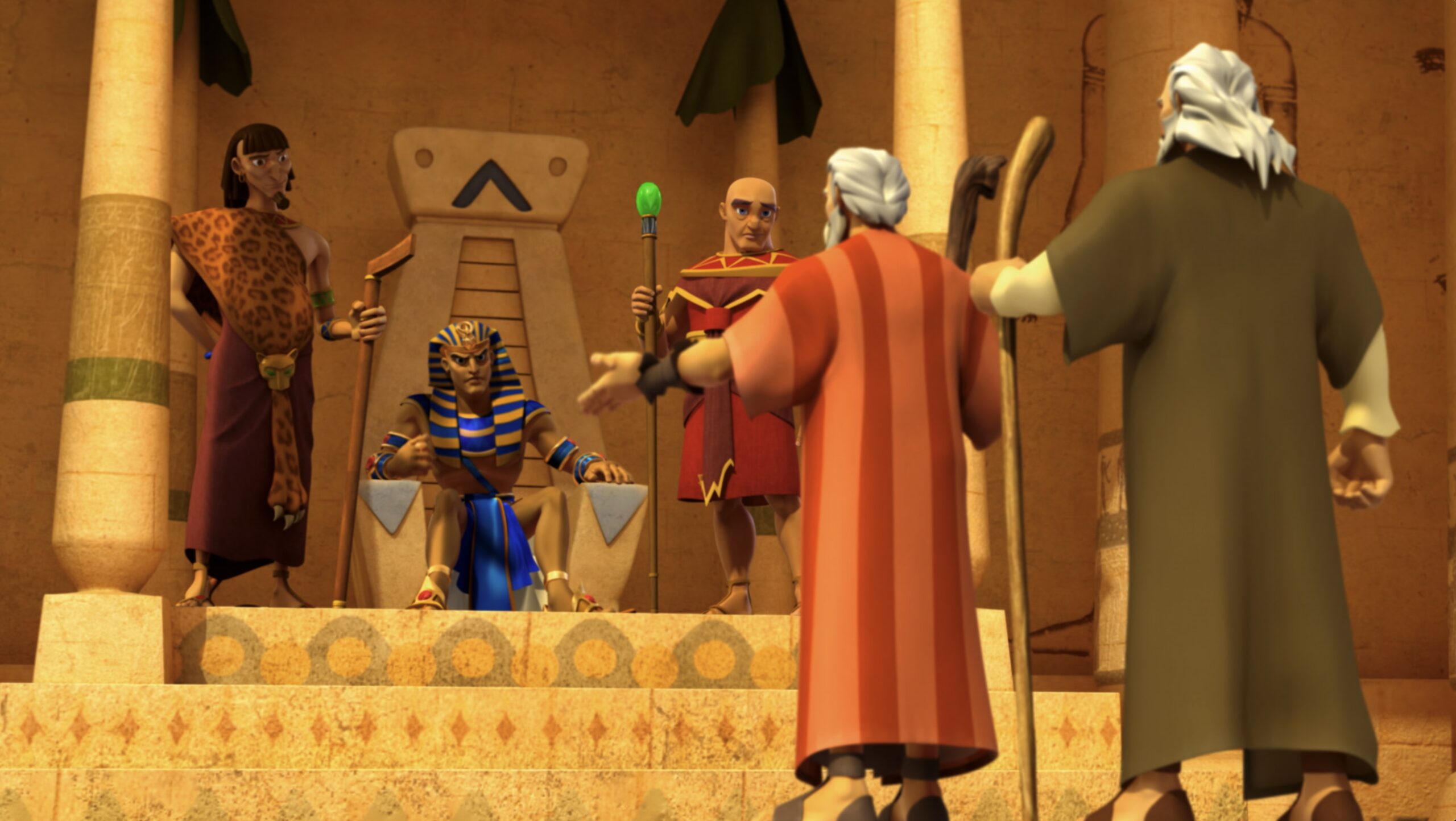 Superbook: S1 Ep 4 – أطلق شعبي – العربية French
