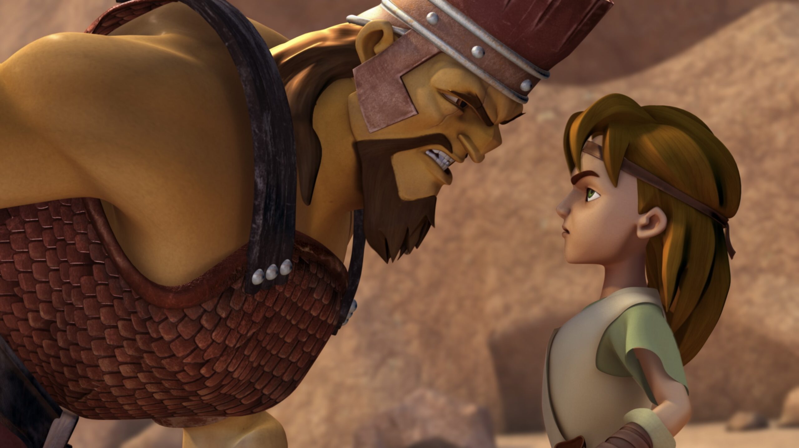 Superbook: S1 Ep 6 – مغامرة عملاقة – العربية French