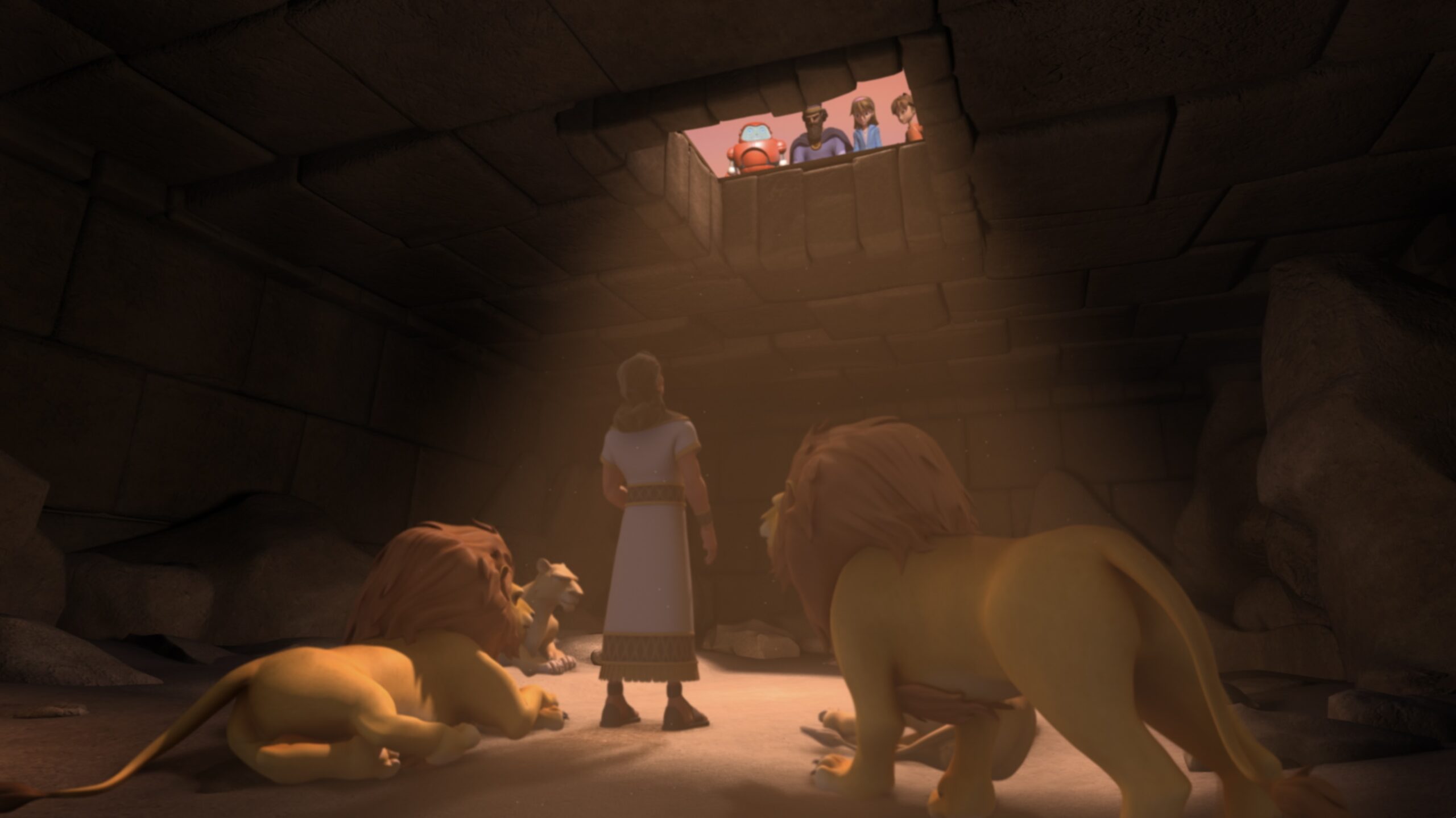Superbook: S1 Ep 7 – الزئير – العربية French