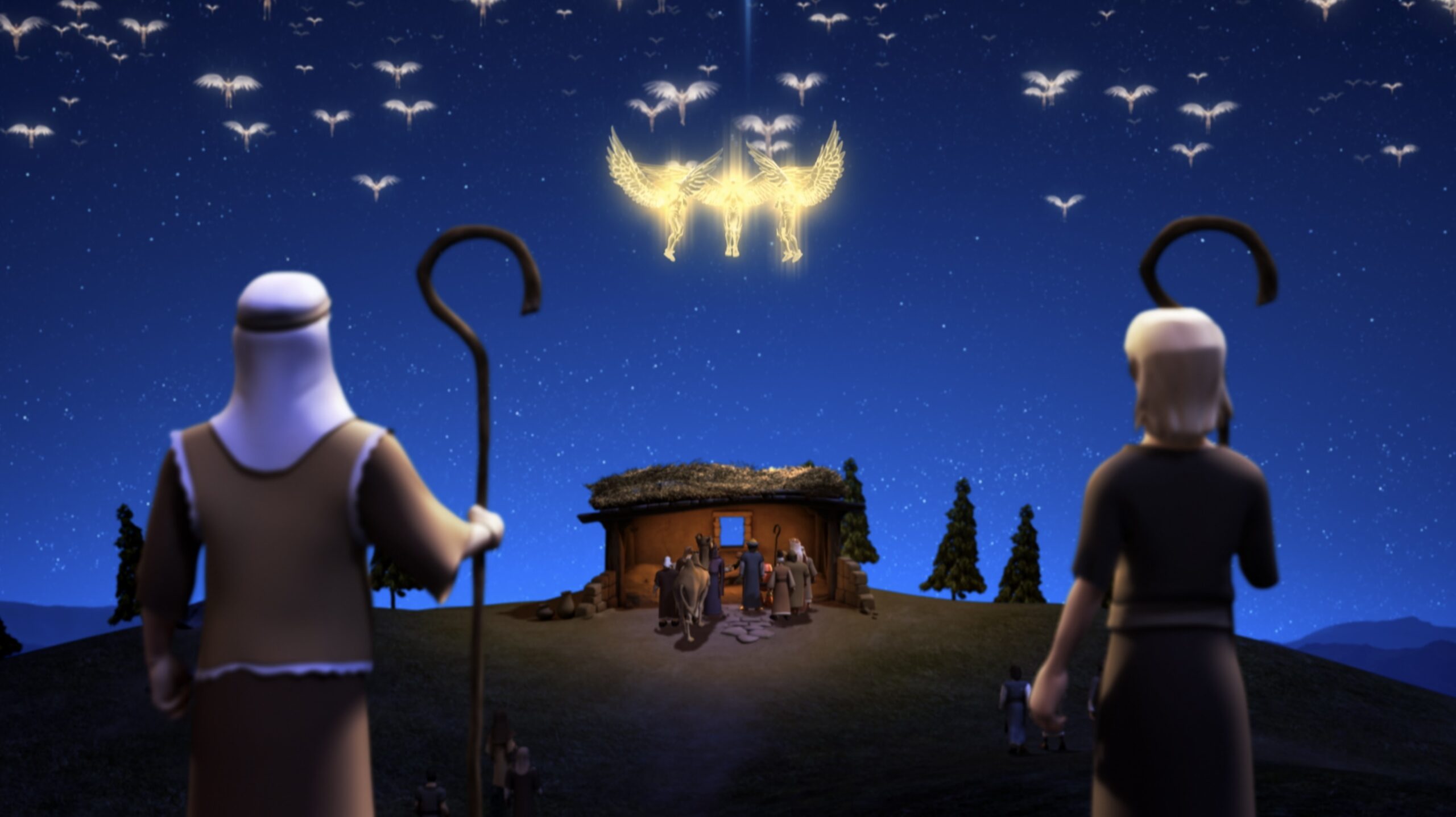 Superbook: S1 Ep 8 – أول عيد ميلاد – العربية French